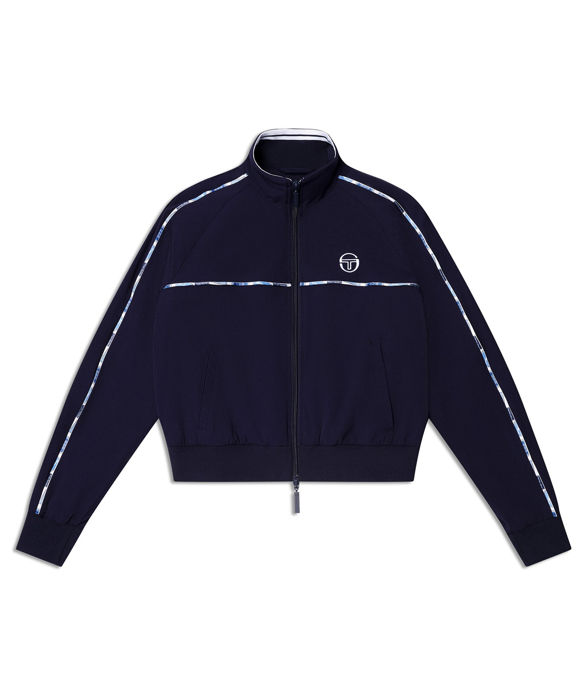 Women's Lioni Track Jacket- Maritime Blue