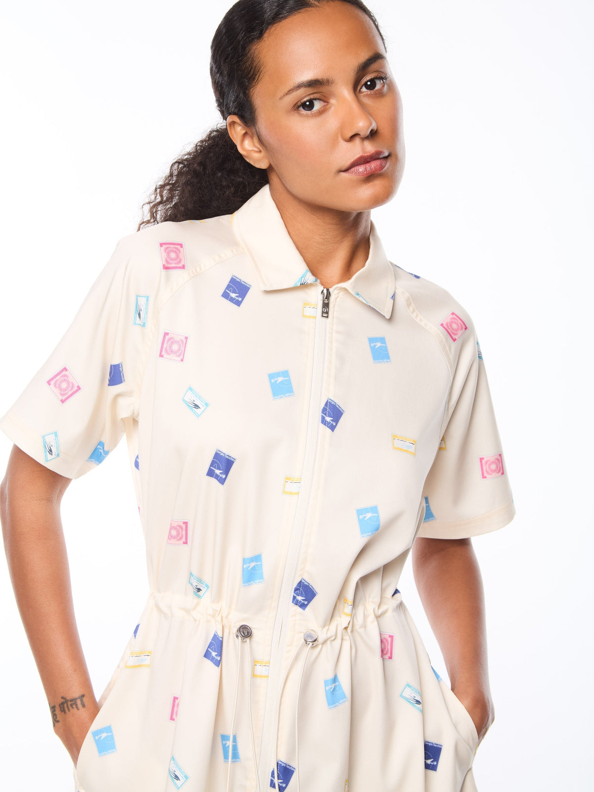 Timbro Dress-Gardenia