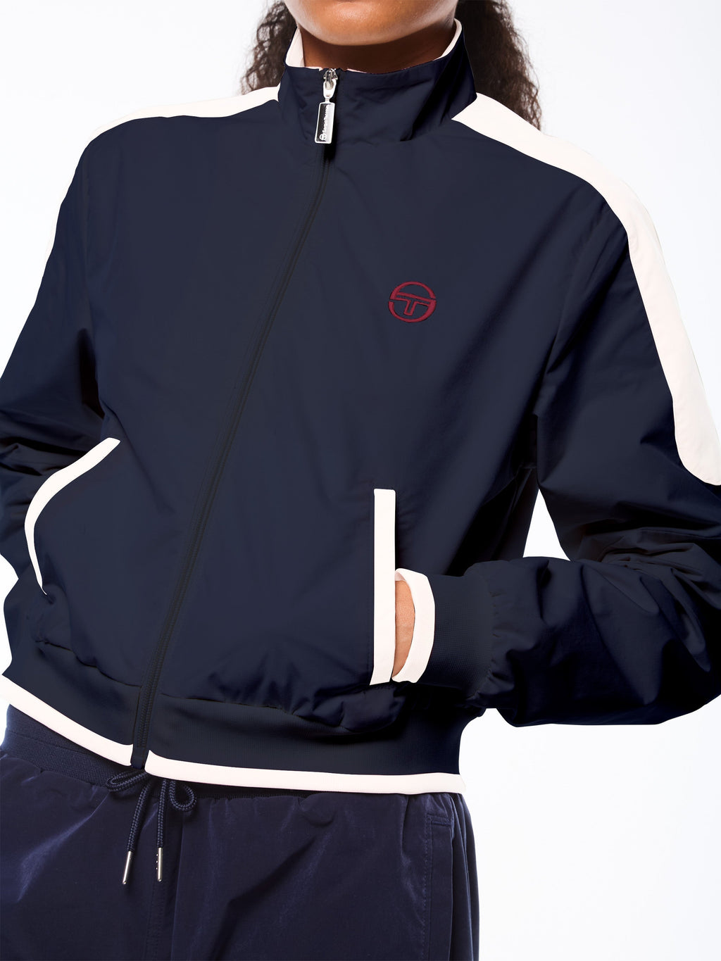 Nella Track Jacket- Maritime Blue