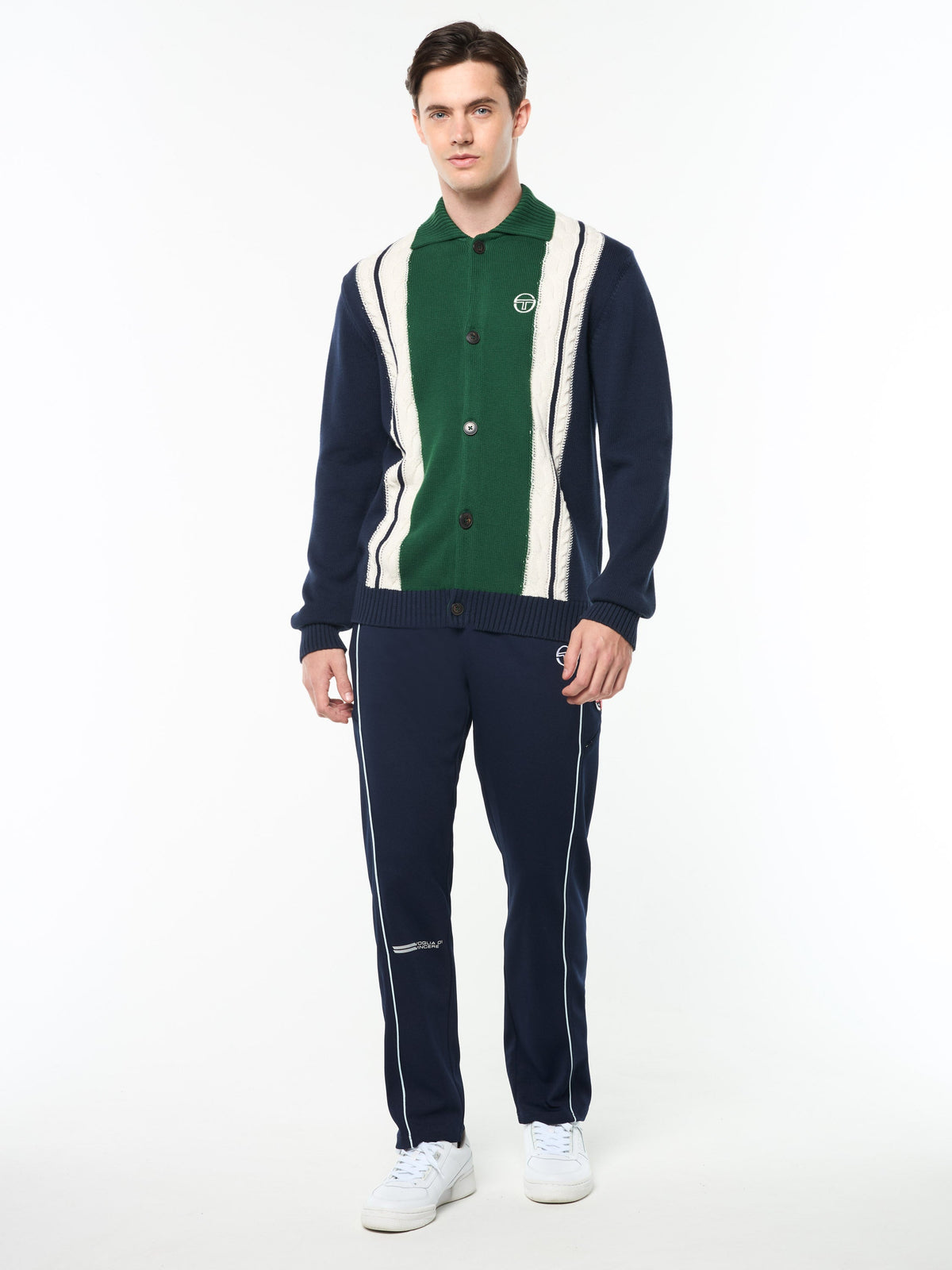 Bruni Knit Cardigan- Maritime Blue
